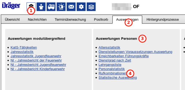 Erzeugen einer RIC-Übersicht